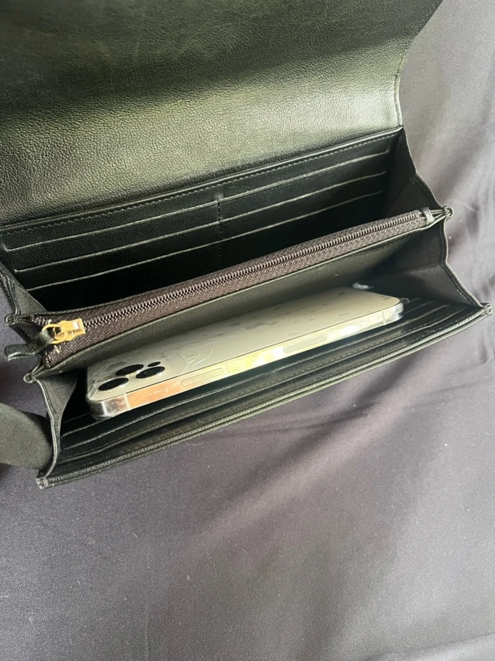 CHANEL MADEMOISELLE LARGE FLAP WALLET - Picture 3 of 15